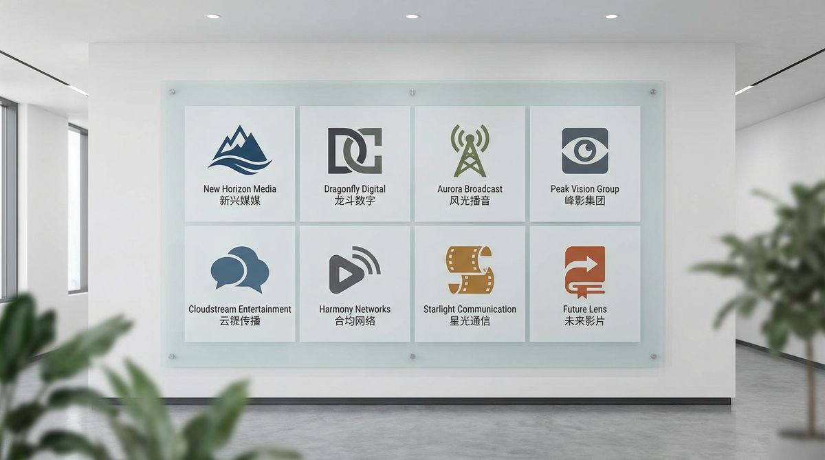 情趣护士合作影视品牌Logo墙